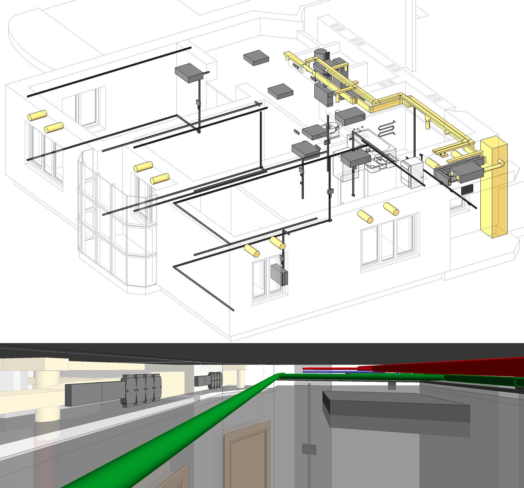 Проектируемые установки. Ревит кабельные лотки. Кабели в Revit. Короба для проводов ревит. Слаботочка ревит.